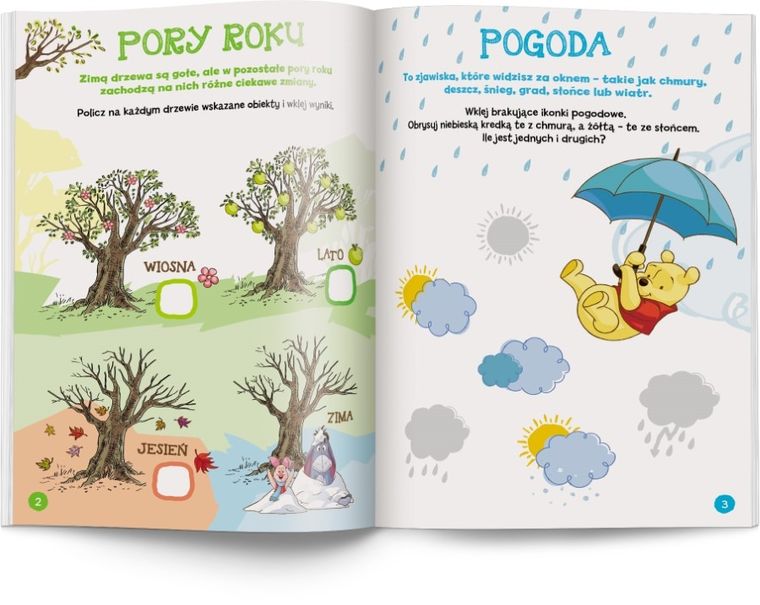 Kubuś Puchatek. Zabawy z przyrodą. Liczymy