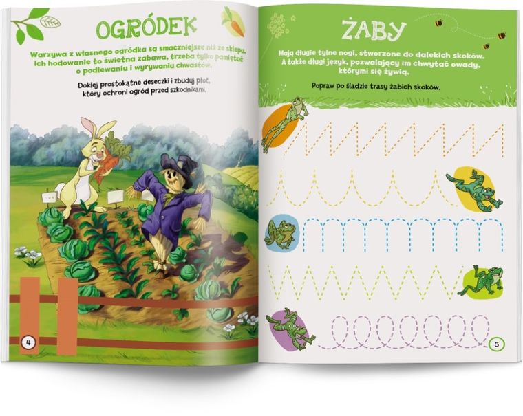 Kubuś Puchatek. Zabawy z przyrodą. Szlaczki i kształty