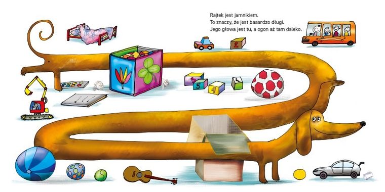 Kuku. Kuku i Rajtek sprzątają pokój