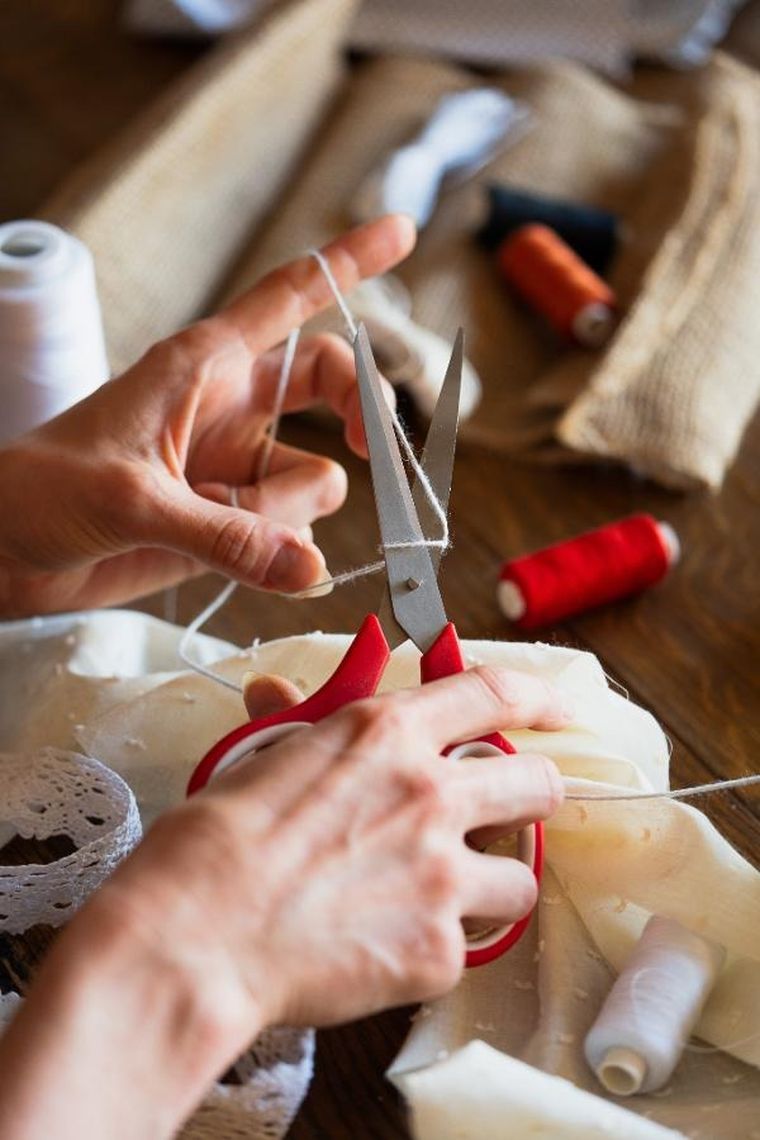 Kulig, nożyczki uniwersalne, czerwone, 19,5 cm