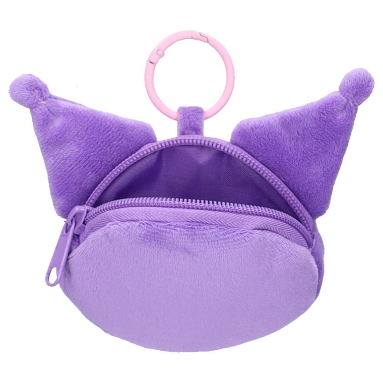 Kuromi, Plushie Pals, Plushie Pals, pluszowy brelok z kieszonką, fioletowy