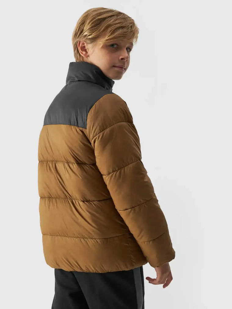 Kurtka chłopięca, brązowa, 4F