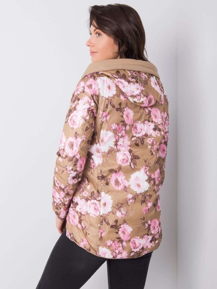 Kurtka damska, beżowa, Minority