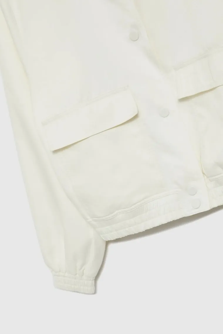 Kurtka damska, biała, Moodo