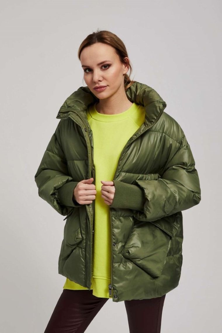 Kurtka damska, khaki, Moodo