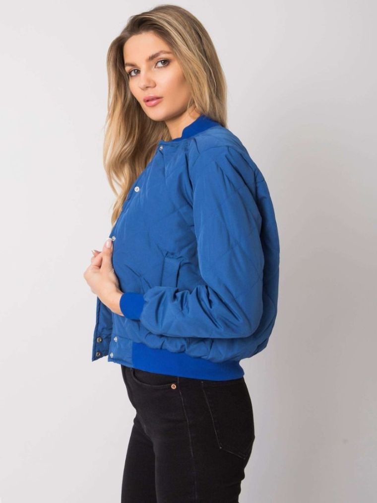 Kurtka damska, niebieska, Ex Moda