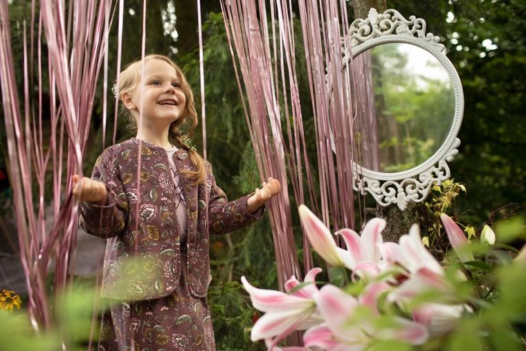 Kurtka dziewczęca, fioletowa, Pinokio