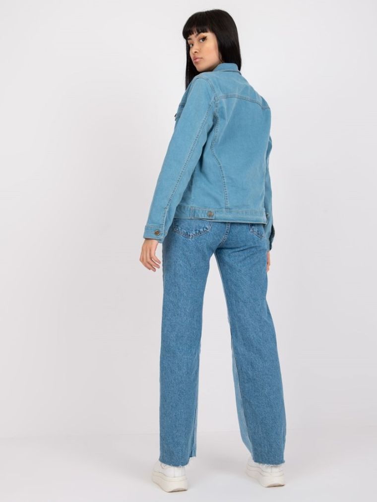 Kurtka jeansowa damska, denim, Rue Paris