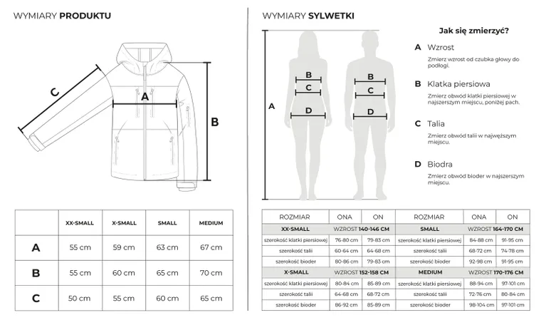 Kurtka przejściowa oversize z kapturem NOWEAR