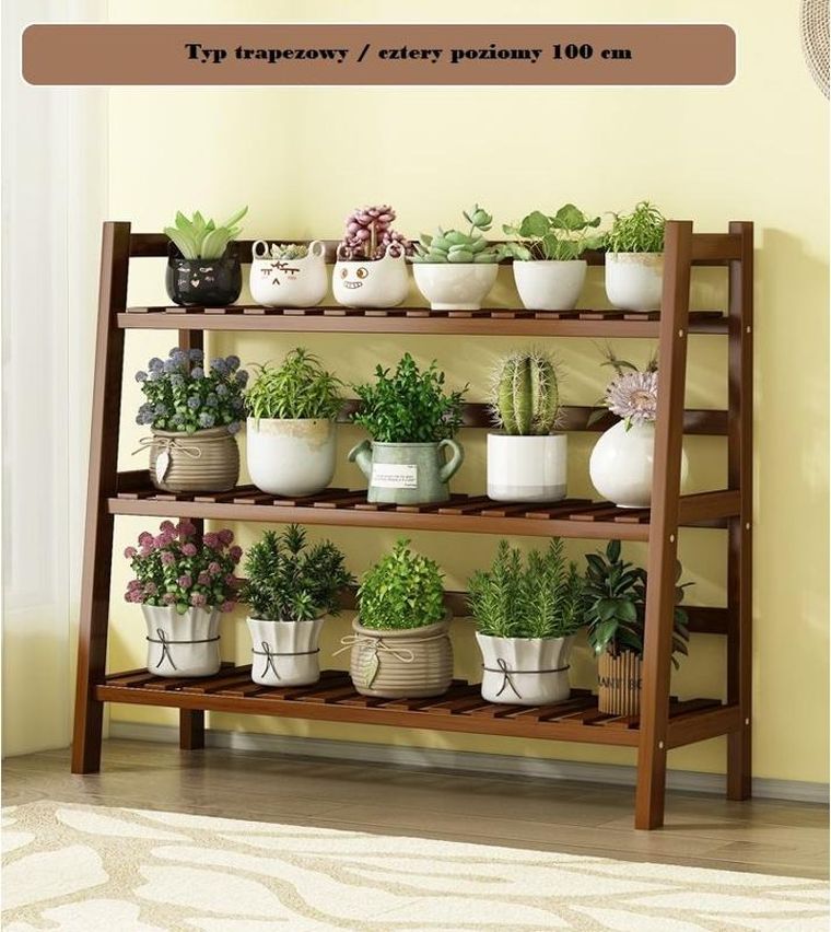 Kwietnik 3-poziomowy, 100 cm