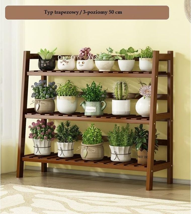 Kwietnik 3-poziomowy, 50 cm