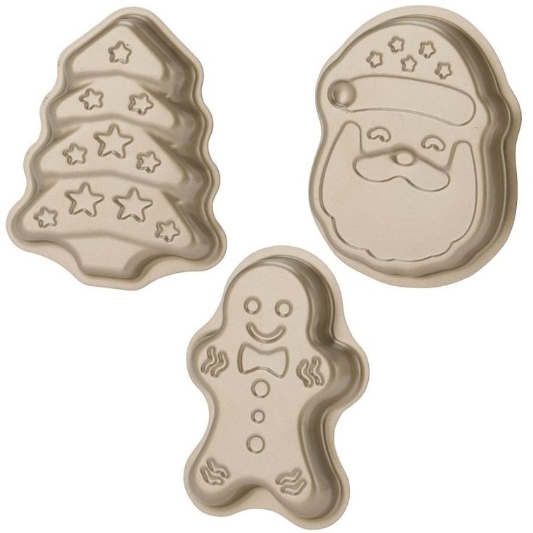 La Cucina, foremki do ciastek, stalowe, 3 szt.