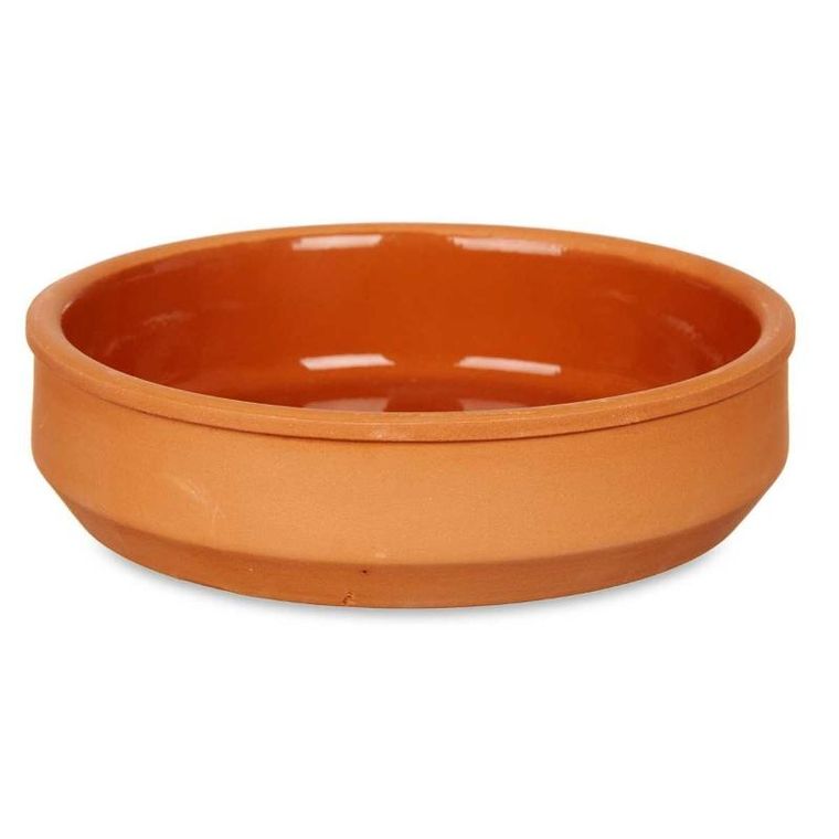 La Dehesa, naczynia gliniane, miski ze szkliwionym wnętrzem, brązowe
