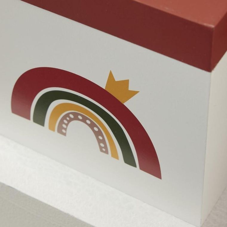 La Factory, Head in the clouds, pudełko na pamiątki dziecka, 17-17-11 cm