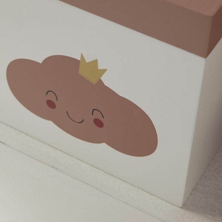 La Factory, Head in the clouds, pudełko na pamiątki dziecka, 17-17-11 cm