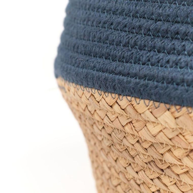 La Factory, kosz na zabawki, okrągły, bawełniany, 30 cm