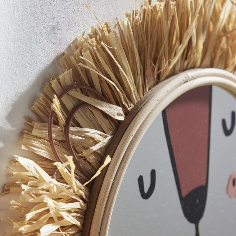 La Factory, The king of the jungle, lustro do pokoju dziecka, 40 cm