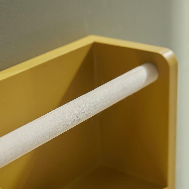 La Factory, The king of the jungle, półki na książki, żółta, 55-8-12 cm