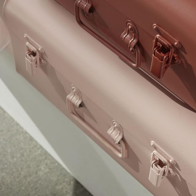 La Factory, The king of the jungle, pudełka dekoracyjne, walizki, 2 szt.