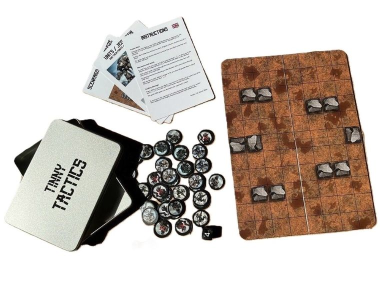 Laboratorium Arcymaga Arispena, Tinny Tactics, gra strategiczna