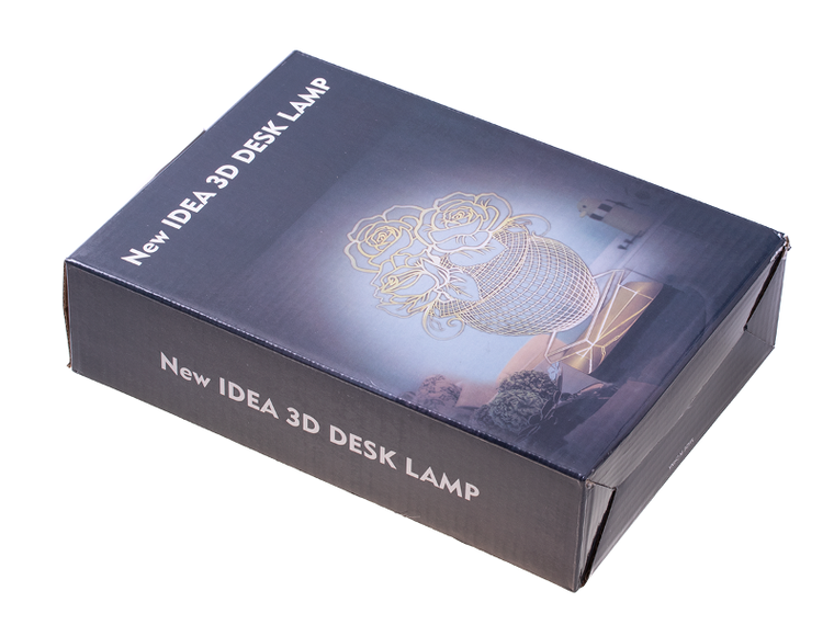 Lampka nocna LED, 3D, I Love You, halogen