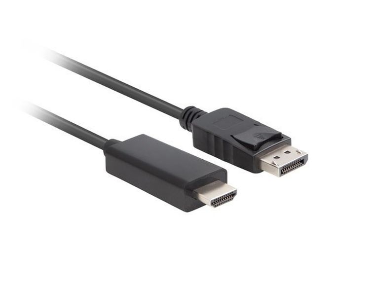 Lanberg Kabel Displayport, m V1.1->hdmi, m 3m Ca-dphd-11cc-0030-bk