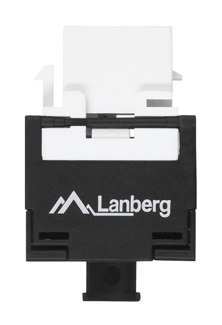 Lanberg, moduł keystone, bez narzędziowy do patch paneli, KSU5-2000, kat. 5e