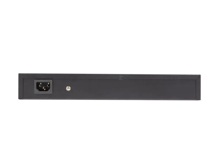 Lanberg, switch, RACK 19" 16X 100MB POE+/2X COMBO GIGABIT, 250W, NIEZARZĄDZALNY, RSFE-16P-2C-250