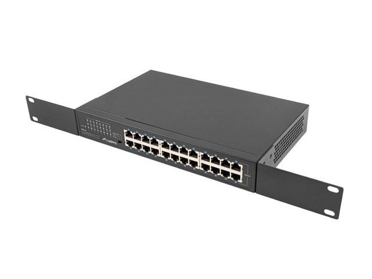 Lanberg, switch, RSGE-24 RACK 19" (24-PORT, 1GB)