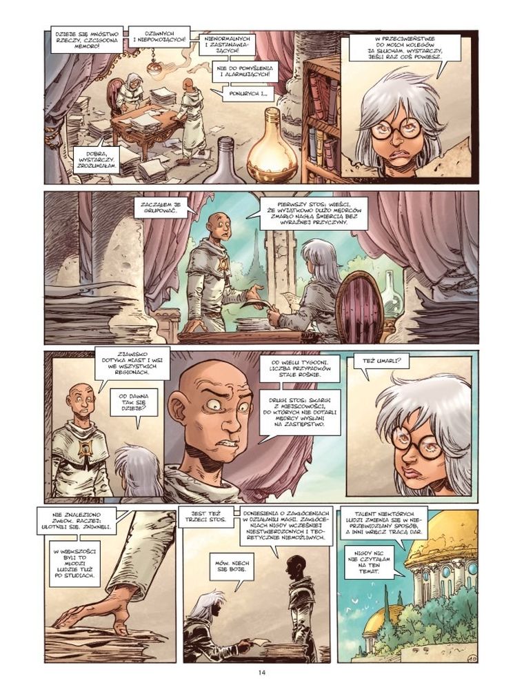 Lanfeust z Troy. Tom 9. Zaczarowany las