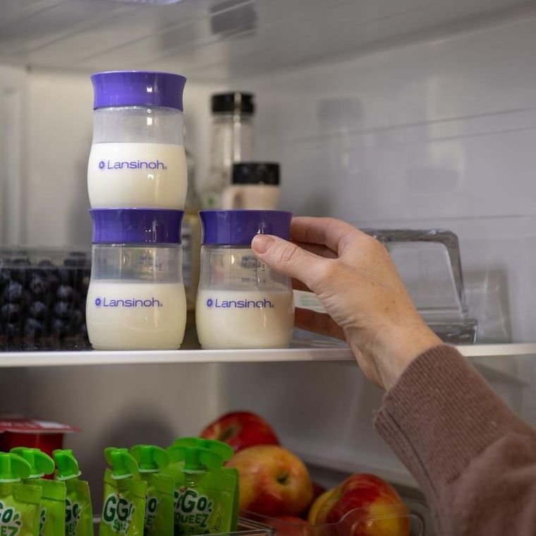 Lansinoh, butelki do przechowywania pokarmu, 4 szt.