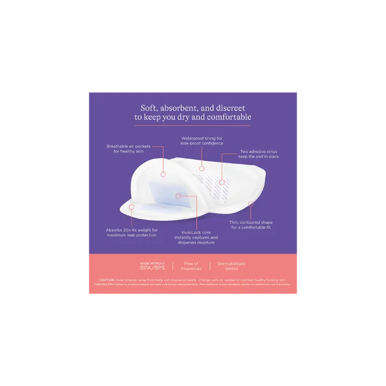 Lansinoh, jednorazowe wkładki laktacyjne, 100 szt.