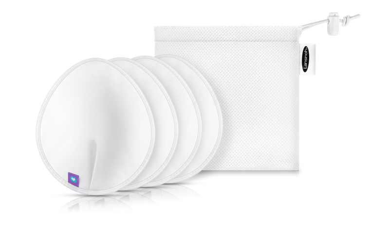 Lansinoh, wkładki laktacyjne wielorazowego użytku, 4 szt.