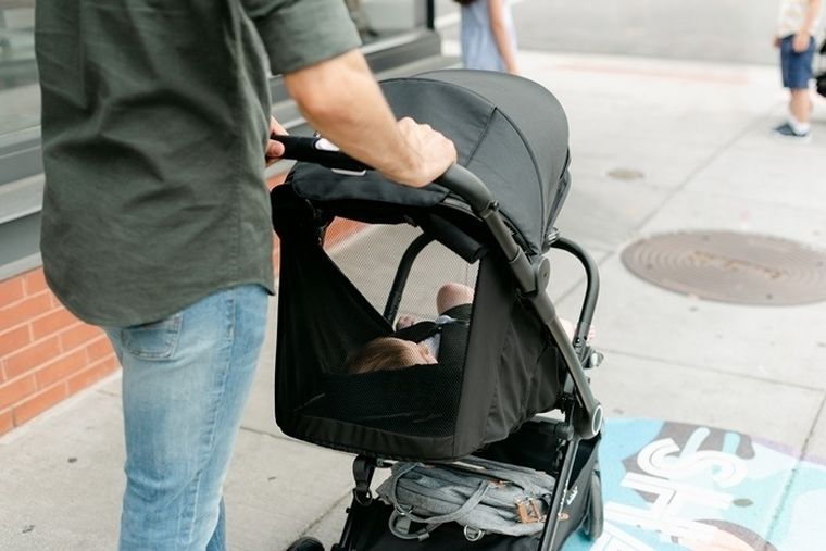 Larktale, Autofold, wózek spacerowy, czarny