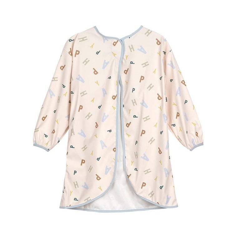 Lassig, Happy Fruits, fartuch z długim rękawem, wodoodporny, light blue