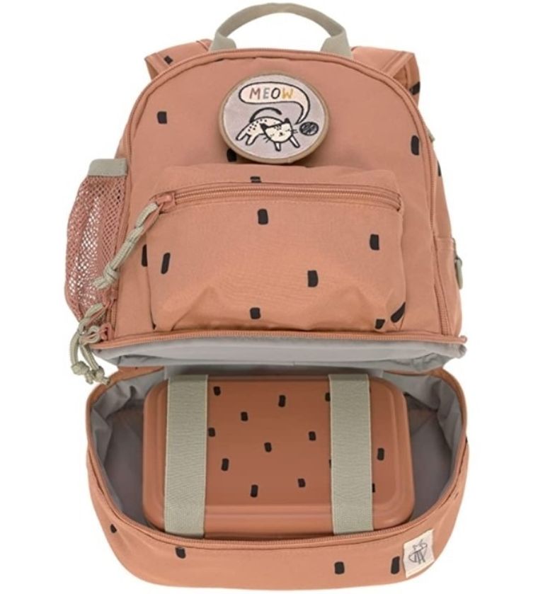 Lassig, Happy Prints, plecak dla przedszkolaka, karmelowy