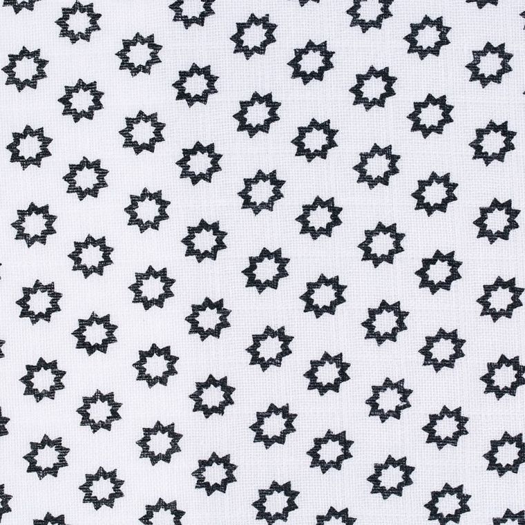 Lassig, Little Chums, Stars, muślinowy otulacz-kocyk, 85-85 cm, 3 szt.