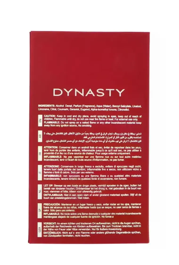 Lattafa, Dynasty, woda perfumowana, spray, 100 ml