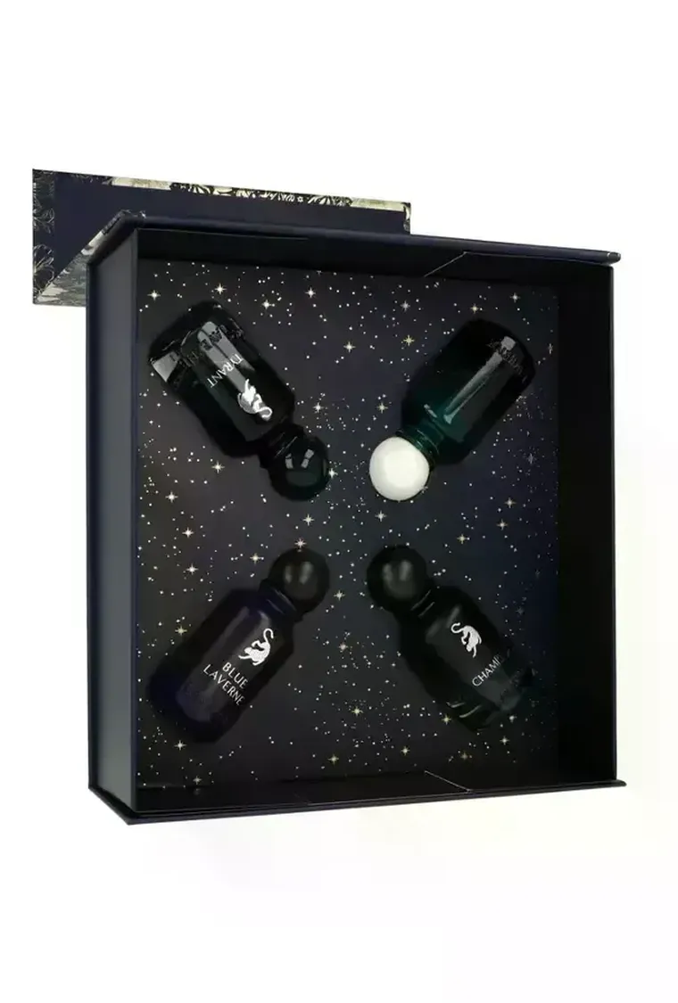 Laverne, Riyadh For Him, zestaw: woda perfumowana, 4-25 ml