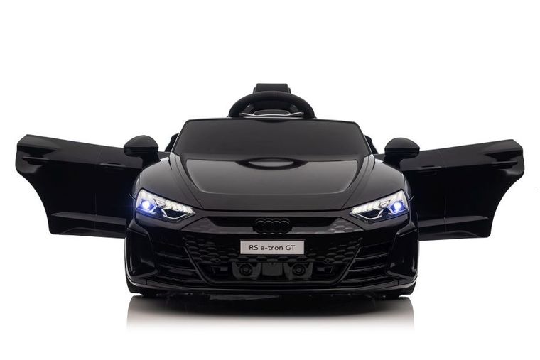Lean Cars, Audi E-Tron GT, pojazd na akumulator, czarny, QLS-6888