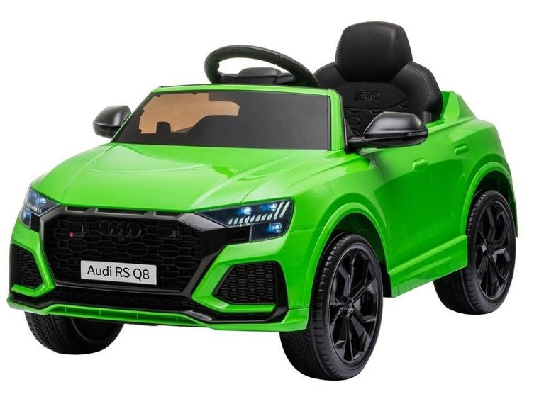 Lean Cars, Audi RS Q8, pojazd na akumulator, zielony