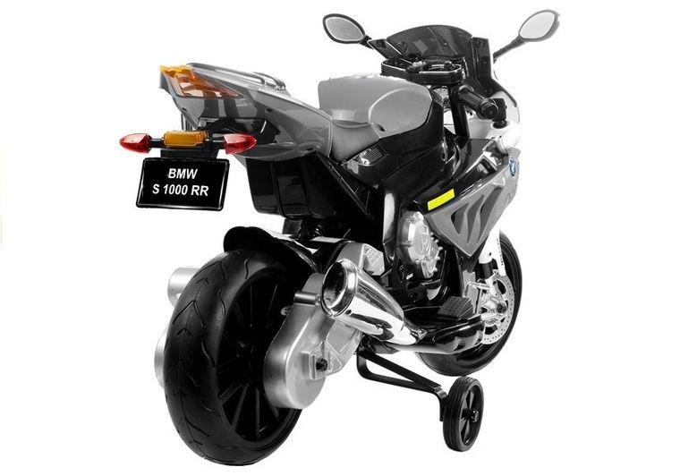 Lean Cars, BMW, motor, pojazd na akumulator, srebrny