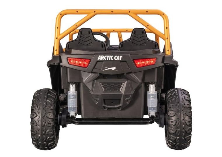 Lean Cars, Buggy Arctic Cat Wildcat XX, pojazd na akumulator, 24V14AH, zielony