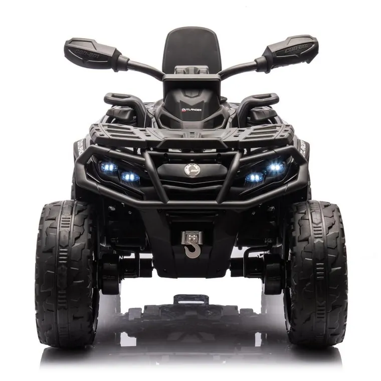 Lean Cars, Can-Am Outlander 4-4, quad, pojazd na akumulator, czarny, DK-CA005