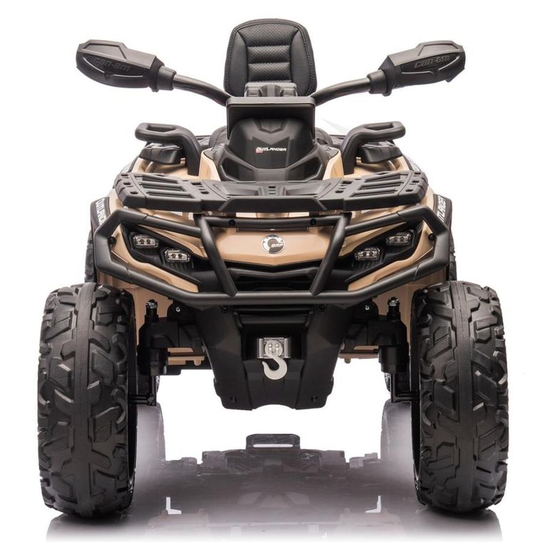 Lean Cars, CAN-AM Outlander 4-4, quad, pojazd na akumulator, khaki, DK-CA005