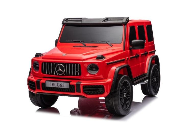 Lean Cars, Mercedes-Benz G63 XXL, pojazd na akumulator 4-4, czerwony