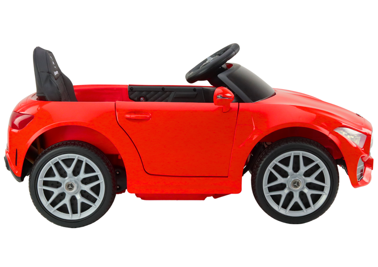 Lean Cars, Mercedes, pojazd na akumulator, KL-1666-1, czerwony
