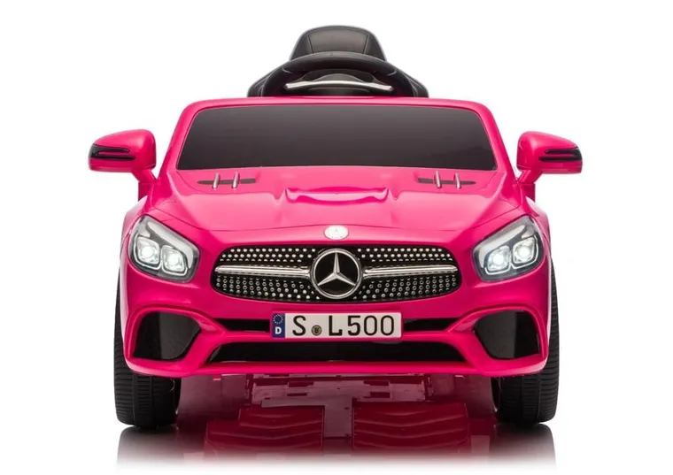 Lean Cars, Mercedes SL500, pojazd na akumulator, S506, różowy