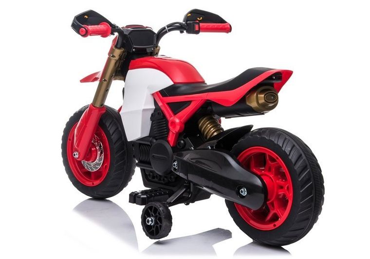 Lean Cars, motor, pojazd na akumulator, TR1909, czerwony