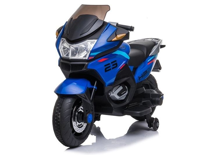 Lean Cars, motor, pojazd na akumulator, XMX609, niebieski